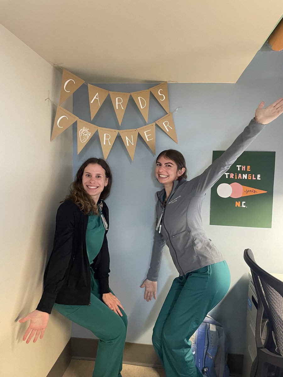 UNCMC PGY2 Cardiology Pharmacy Residency (@unc_cards_rx) on Twitter photo Current Cards PGY2 Residents Madeline Ganter and Jocelyn Edwards chilling in the "Cards Corner" section of the resident office 🫀 <a href="/uncrxresidency/">UNC Med Center Pharmacy Residency Programs</a> <a href="/accpcardprn/">ACCP Cardiology PRN</a> Current Cards PGY2 Residents Madeline Ganter and Jocelyn Edwards chilling in the "Cards Corner" section of the resident office 🫀 <a href="/uncrxresidency/">UNC Med Center Pharmacy Residency Programs</a> <a href="/accpcardprn/">ACCP Cardiology PRN</a>