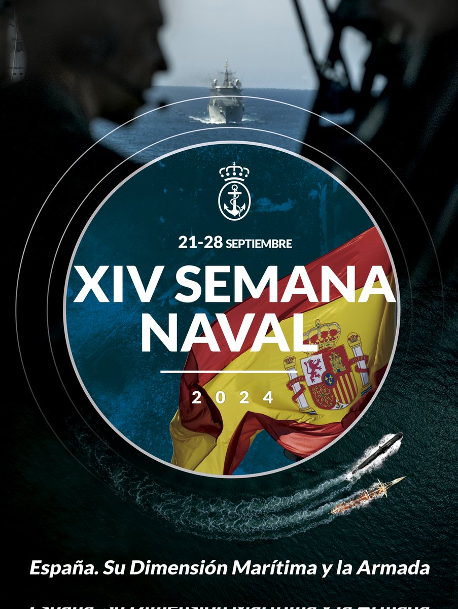 Armada_esp's tweet photo. ¡No te la puedes perder!
¡¡Apúntate!!✍️

#XIVSemanaNaval
#SomosLaArmada🇪🇸⚓️ https://t.co/UXSVzqMWpk