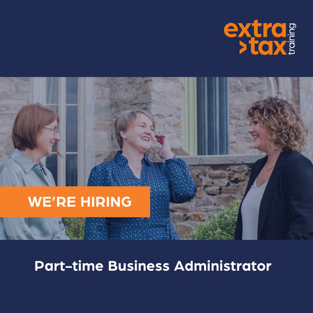 ExtraTax Training (@trainextratax) on Twitter photo Join our team as a Business Administrator under the JobStart 50+ scheme - extrataxtraining.com/jobs-part-time…
We'll be at the <a href="/belfastcc/">Belfast City Council</a> Meet the Employer jobs fair:
📅 Thursday 29 August from 10am to 1pm
📌 2 Royal Avenue, Belfast
Pop in for a chat! Join our team as a Business Administrator under the JobStart 50+ scheme - extrataxtraining.com/jobs-part-time…
We'll be at the <a href="/belfastcc/">Belfast City Council</a> Meet the Employer jobs fair:
📅 Thursday 29 August from 10am to 1pm
📌 2 Royal Avenue, Belfast
Pop in for a chat!