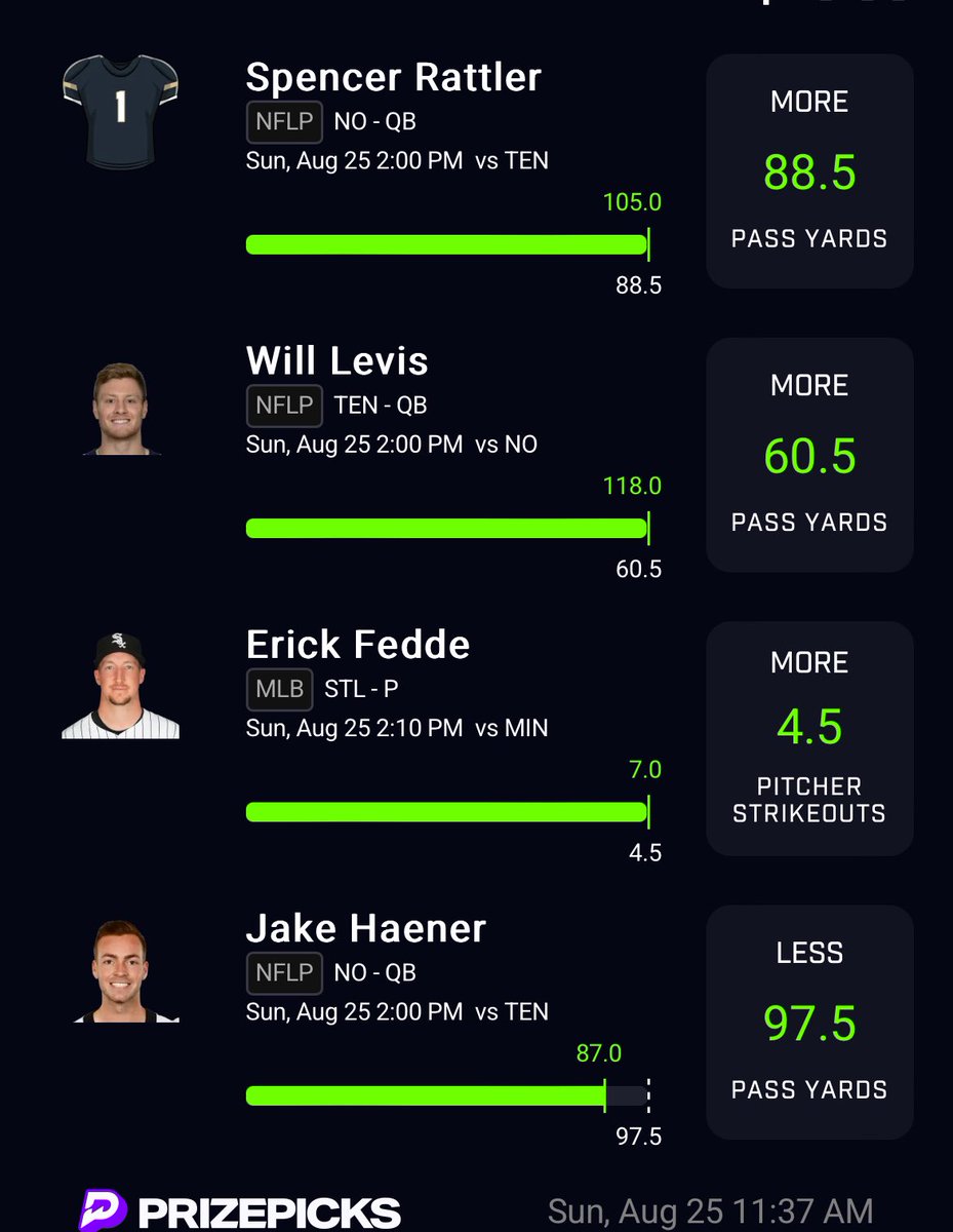 SweatUniv's tweet photo. Couple weekend winners from our sniper @bigbandzMylick all of these plays were posted for FREE in the discord. This is prolly not even half of the green slips he had this weekend. But just sumn for the parlay people. 🤝🔥🫡 #SweatU #gamblingtwitter #fanduel https://t.co/VgsRRxQFwX