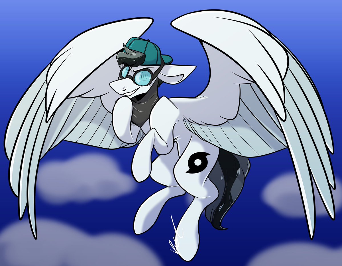 SkylinePony's tweet photo. @LoonaFuzz Been rockin' a pony for my sona for a couple years! Thinking about keeping him as one for the long run https://t.co/ZkoXq7RtxG