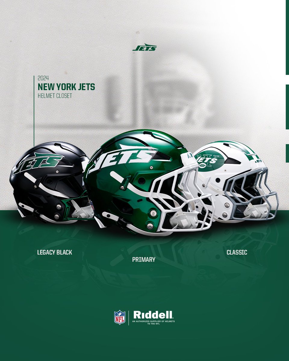 JETS アメリカンフットボールヘルメット アメフト NFL / NY JETS