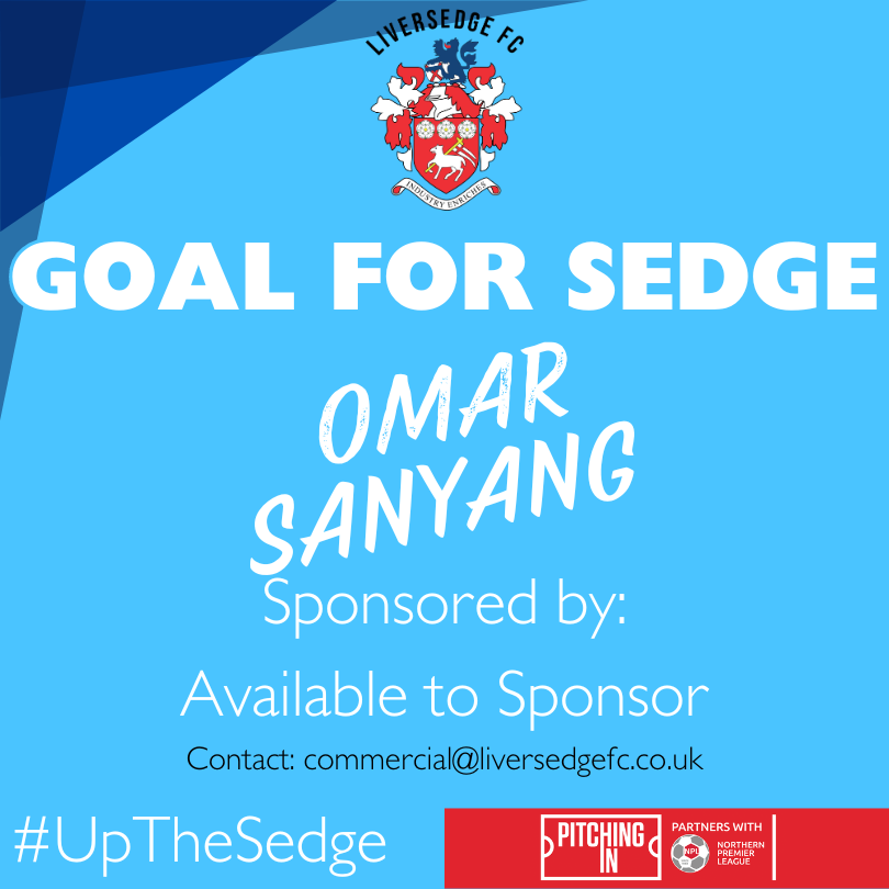 Liversedge FC (@liversedge_fc) on Twitter photo GOAL: Bradford (Park Avenue) 1-3 LIVERSEDGE - Omar Sanyang (45+1') <a href="/PitchingIn_/">Pitching In</a> fwp.co/U5R62b GOAL: Bradford (Park Avenue) 1-3 LIVERSEDGE - Omar Sanyang (45+1') <a href="/PitchingIn_/">Pitching In</a> fwp.co/U5R62b