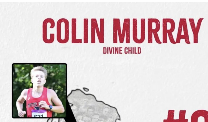 MI Catholic XC (@micatholicxc) on Twitter photo Congrats to Colin Murray on breaking the Michigan Catholic Invite record with a time of 15:53. <a href="/DivineChildAthl/">DCHS Athletics</a>
Breaking the previous record set by Anthony Hancock in 2019. Congrats to Colin Murray on breaking the Michigan Catholic Invite record with a time of 15:53. <a href="/DivineChildAthl/">DCHS Athletics</a>
Breaking the previous record set by Anthony Hancock in 2019.