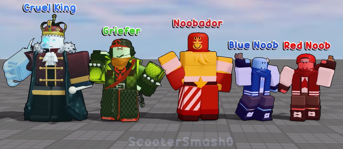 ScooterSmash0's tweet image. Finally.. Here are my #Blocktales designs! :D