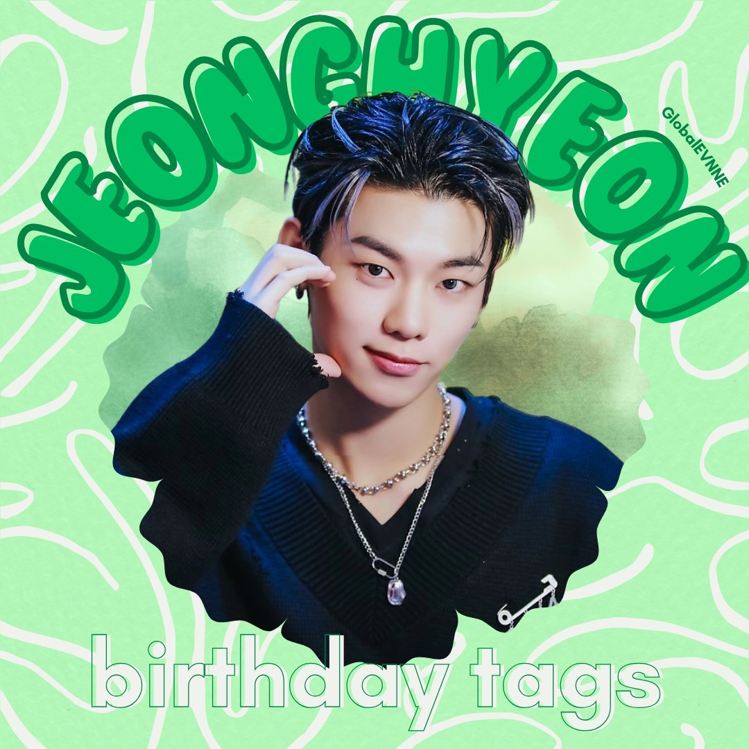 GlobalEVNNE's tweet photo. [📢] #이정현 생일 해시태그💚

정현이의 22번째 생일이 다가오고 있습니다 🎉 여러분의 생일 해시태그에 대한 많은 아이디어를 아래 폼에서 부탁드립니다 🇬🇧🇰🇷

📅9월 5일, 23:59 KST
🔗https://t.co/cgGfGUXfek

#LEEJEONGHYEON #イジョンヒョン
#EVNNE #이븐 #イブン https://t.co/Y6UFrB3rUx