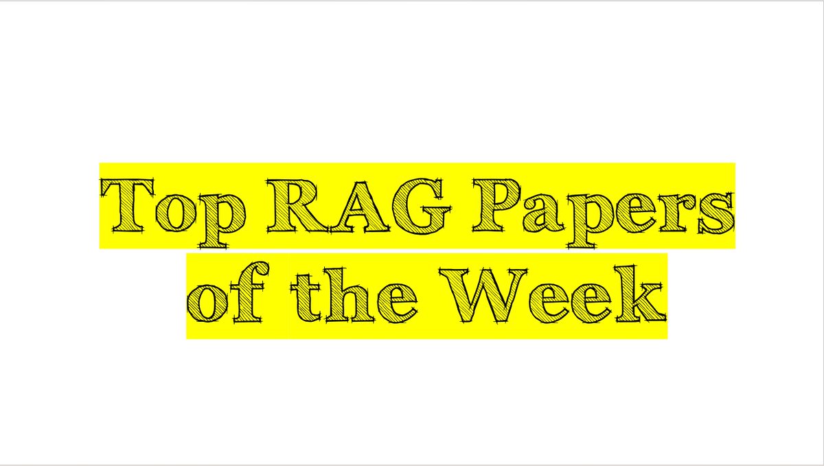 Top RAG Papers of the Week

[1] Meta Knowledge for Retrieval Augmented Large Language Models

[2] RAGLAB: A Modular and Research-Oriented Unified Framework for Retrieval-Augmented Generation

[3] Graph Retrieval-Augmented Generation: A Survey

[4] CommunityKG-RAG: Leveraging