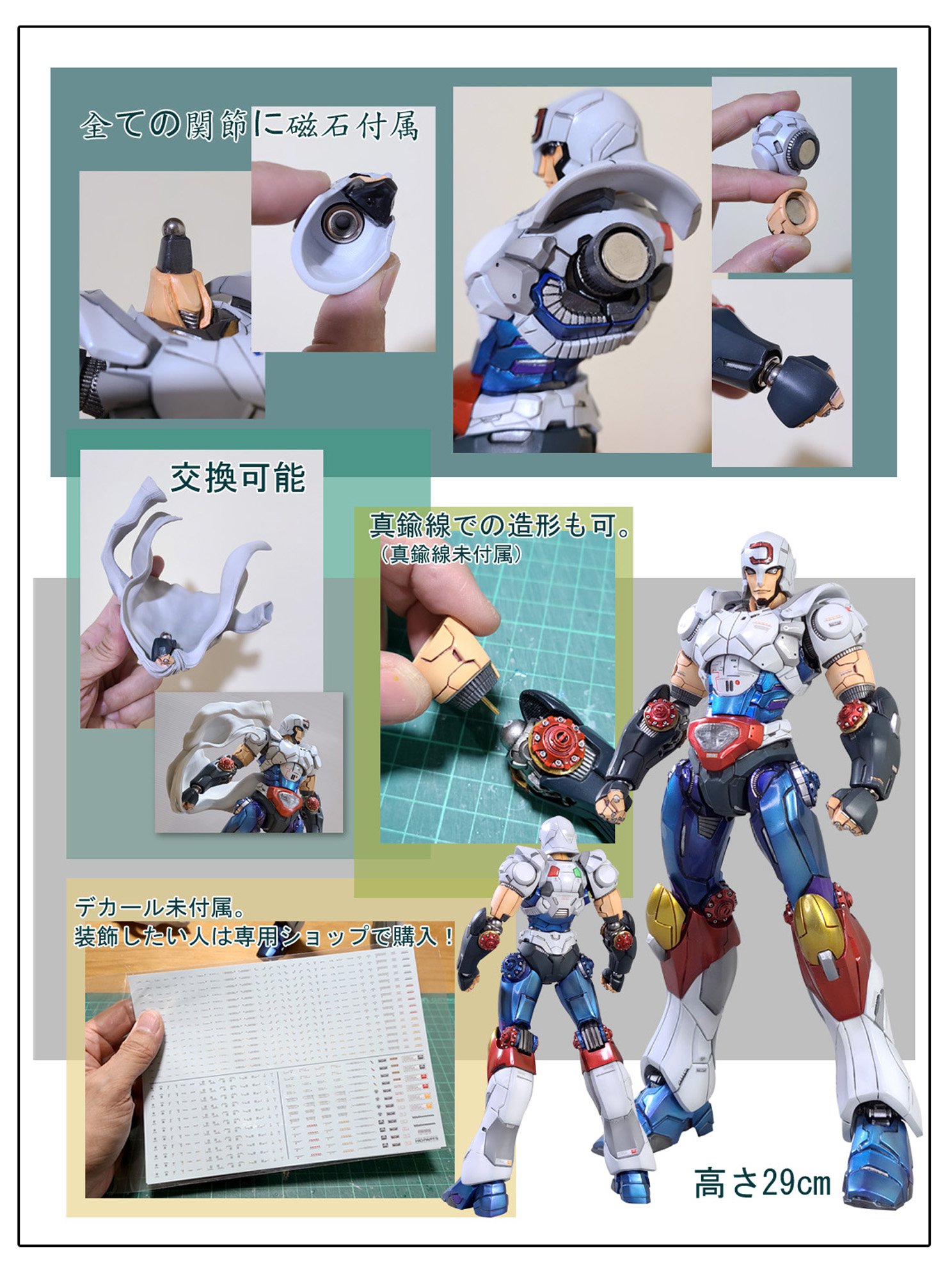 MERSA WORKS プラレス三四郎 柔王丸 1/1 仮組完了