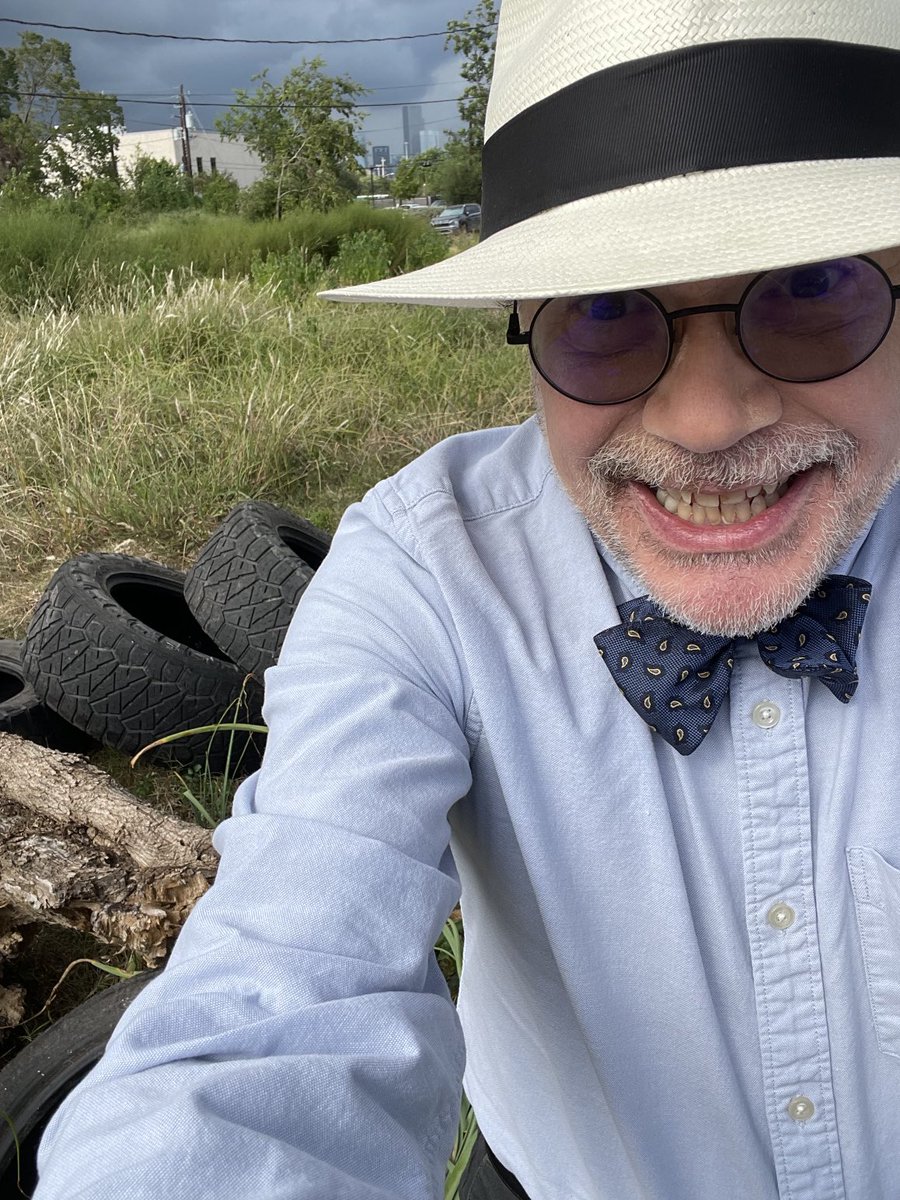 Today I’m showing some colleagues areas of some of the low-income neighborhoods of HoustonTX where the tire dumping creates fertile breeding ground for Aedes aegypti mosquitoes capable of dengue, Zika, chikungunya, potentially one day soon, yellow fever