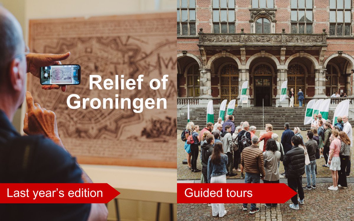 Net zoals vorig jaar opent de RUG op woensdag 28 augustus haar deuren ter ere van het Groningens Ontzet. De thema’s ‘Vrijheid en Veerkracht’ staan centraal. Kom binnen en neem een kijkje in het Academiegebouw terwijl je meer leert over deze thema’s! 👇
rug.nl/about-ug/lates…