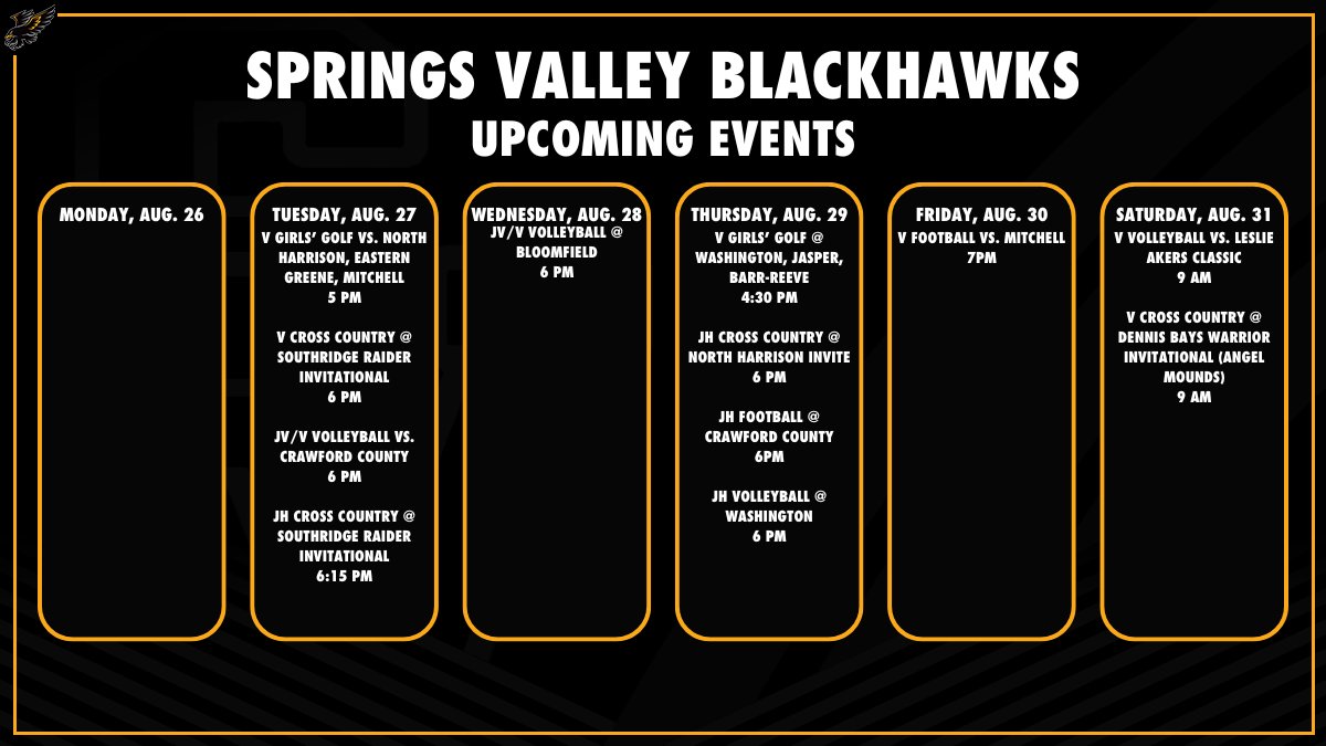 Mark your calendars 📅
