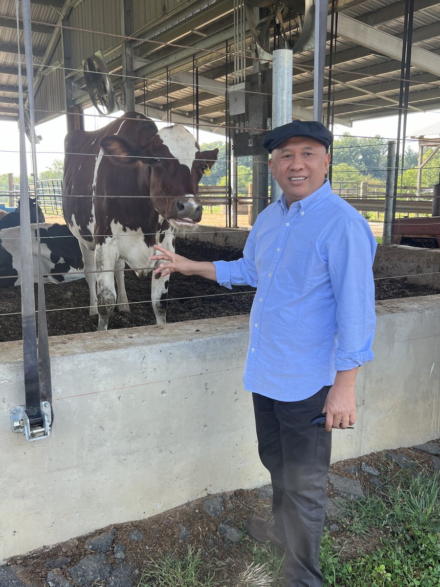 This weekend, we joined an <a href="/IndonesiainDC/">Indonesian Embassy in Washington, D.C. USA</a> delegation, led by H.E. Teten Masduki, for a tour of Dogwood Farm!

We’re grateful to our hosts for showcasing their farm, and to our visitors for the opportunity to discuss the expansion of Indonesia’s school #milk program.