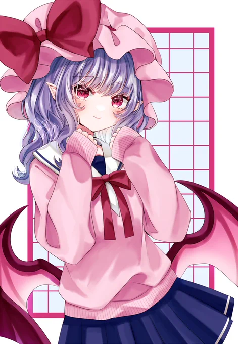 えーりんMVの制服レミリア #東方Project