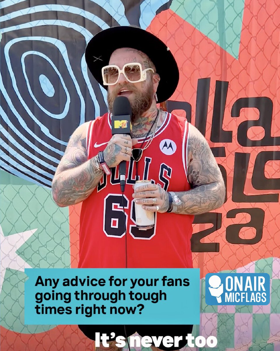 On Air Mic Flags tweet media