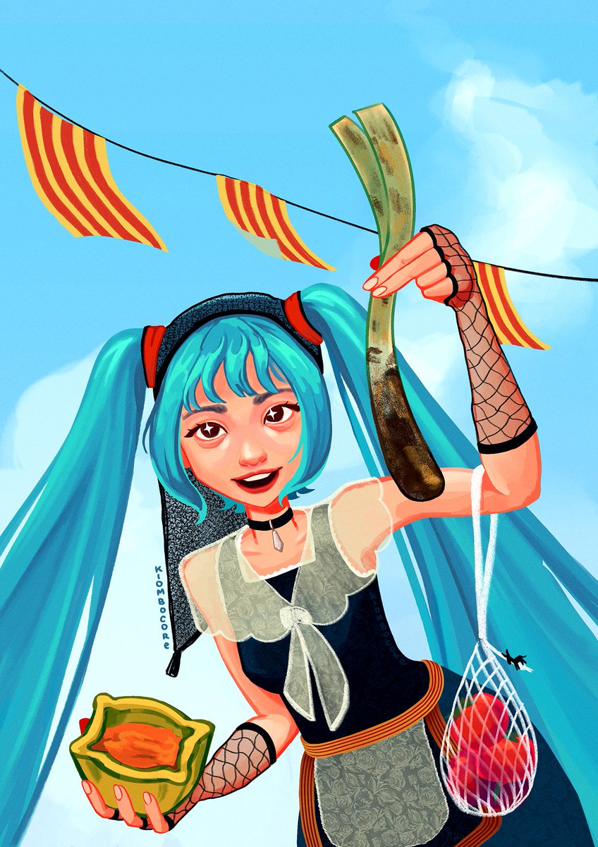 kiombocore's tweet photo. 🖍️ catalan hatsune miku de calçotada

🍅彡 https://t.co/Z7Y2JJ7Sbw
