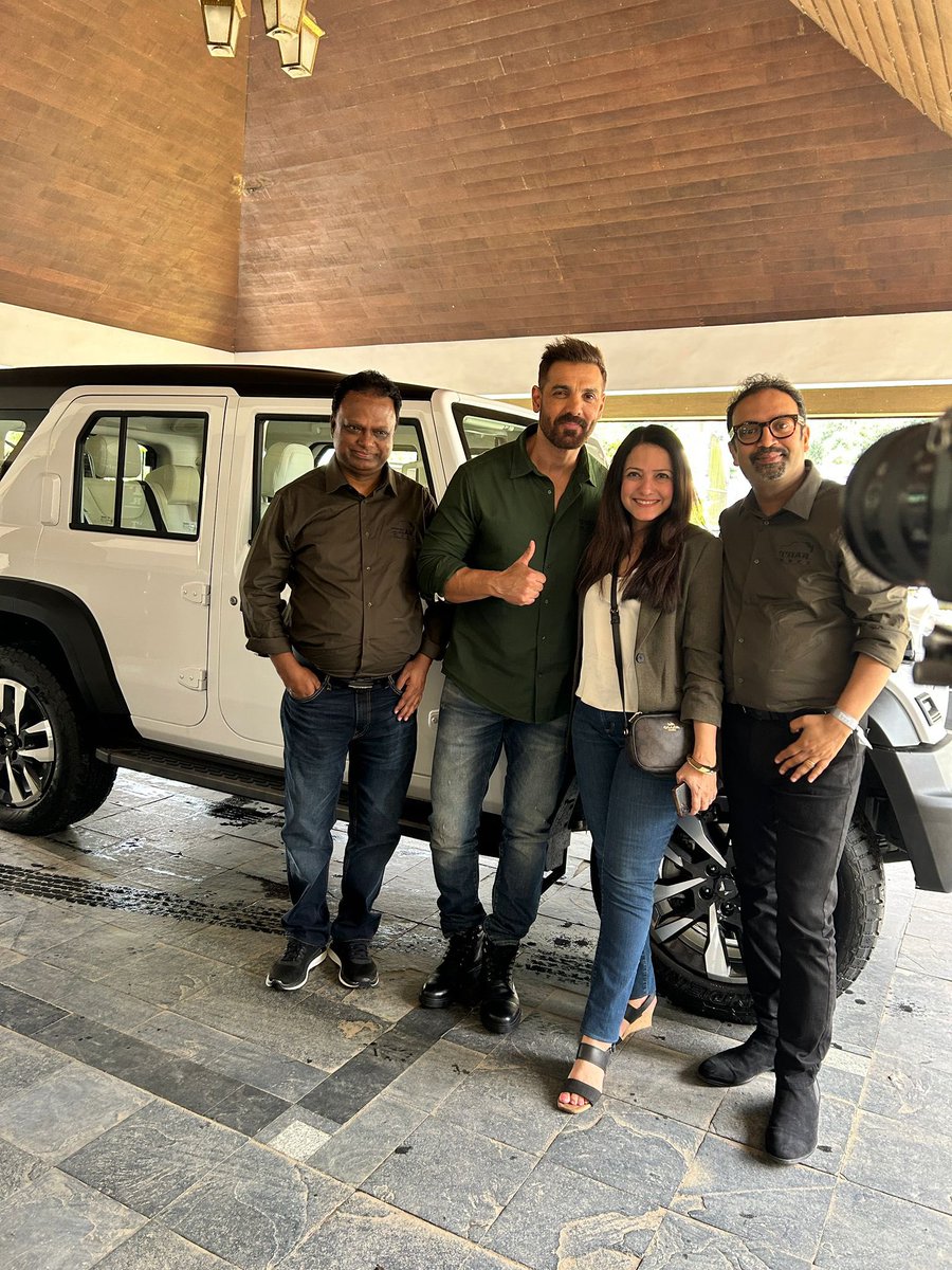 Mahindra Thar (@mahindra_thar) on Twitter photo When you have a motorhead like <a href="/TheJohnAbraham/">John Abraham</a> in on all the action, you know for sure that the #TharROXX is truly #THESUV.
Know more: auto.mahindra.com/suv/thar-roxx/…
#ExploreTheImpossible When you have a motorhead like <a href="/TheJohnAbraham/">John Abraham</a> in on all the action, you know for sure that the #TharROXX is truly #THESUV.
Know more: auto.mahindra.com/suv/thar-roxx/…
#ExploreTheImpossible