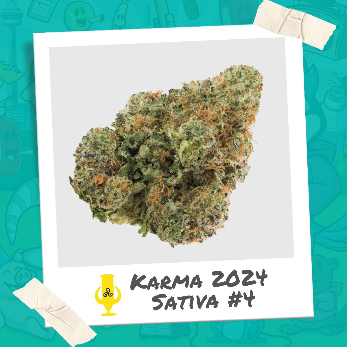 Presenting Sativa dominant #4 in Karma cup 2024