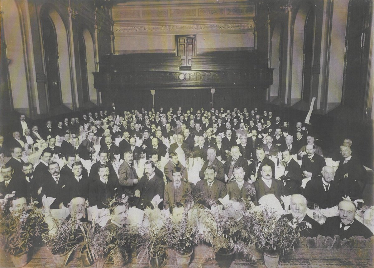 New blog post!

Read our volunteer John's 'reflections and random thoughts' about the usage of our big hall for official dinners.

Take the time to have a look at one of the earliest (and only!) photos of our interior. What differences can you spot?

mbht.org.uk/blog