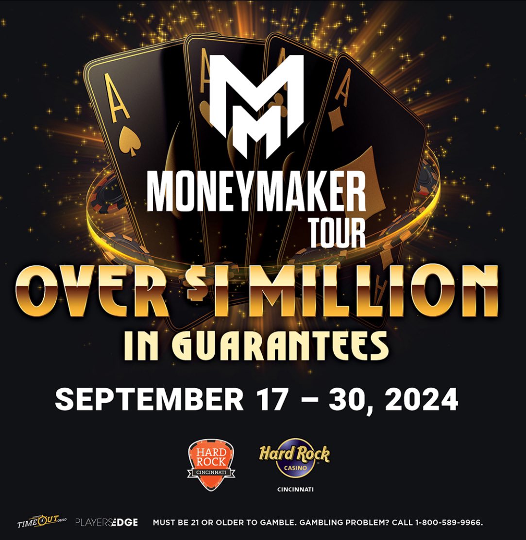Hard Rock Poker Cincinnati tweet media
