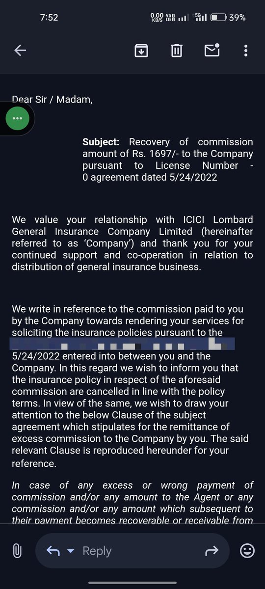 DigitechSam's tweet image. To anyone reading this, @ICICILombard is trying to extort 1697/- because they think they paid me excess amount from what I understood

They DID NOT. I did only 5 policies in 2022 and after that nothing. If anything they paid me LESS! Now I have to pay them 1697?? What the hell?😡