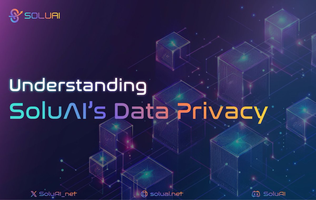 🔥Data Privacy in SoluAI: Blockchain Meets Secure AI Computing

✅ SoluAI's Mainnet is just a few days away, making this the best time to understand more about SoluAI

One key aspect to focus on is data privacy, which plays a crucial role in safeguarding user data during model