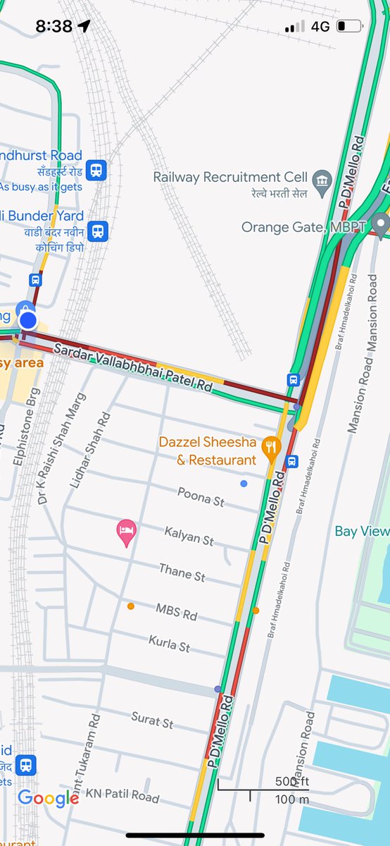 seeni50's tweet photo. @MTPHereToHelp what’s going on here? Everyday it’s the same story - you need to allow the traffic on the other roads also to move as per their turn instead of just allowing only the northbound traffic on p d’mello road. Pls look at the huge build up of traffic on the other roads https://t.co/JS6ewLTASQ