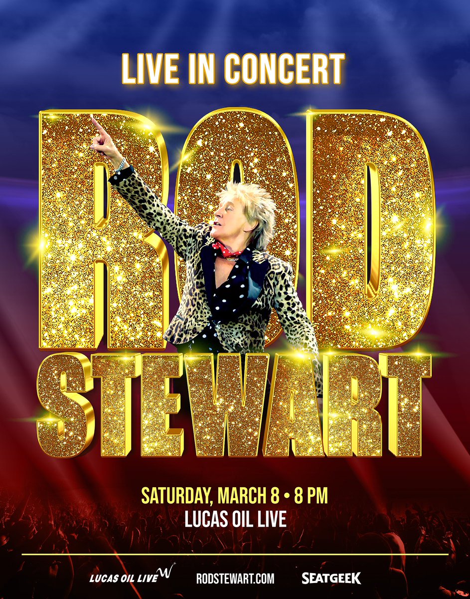 Oklahoma! I’m playing Lucas Oil Live at WinStar World Casino March 8th! Tickets on sale Friday seatgeek.com/rod-stewart-ti…