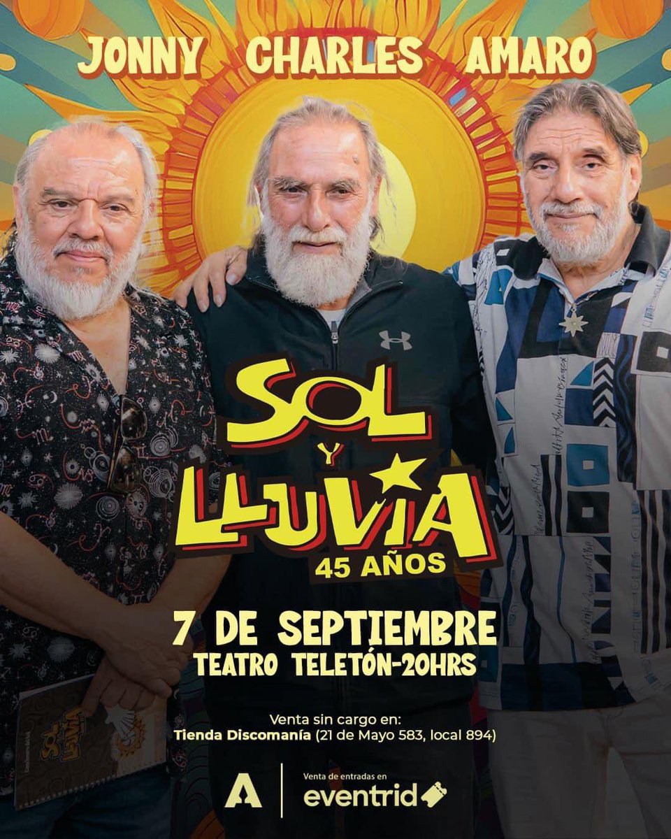 Nos vemos este 7 de Septiembre