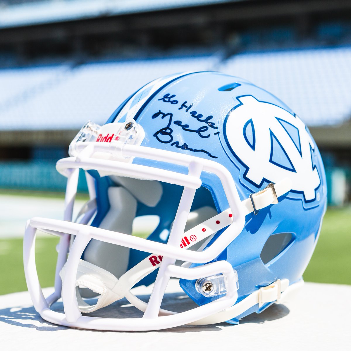The Rams Club (@theramsclub) on Twitter photo Did you hear? 🗣️
The first 100 supporters who make a gift of $500+ directed to Football through <a href="/NCHOF_Inc/">NCHOF, Inc.</a> will receive a Coach Mack Brown autographed Carolina mini helmet! Learn more at the link below ⬇️ 🏈
🔗 bit.ly/3XgoIjs
#GoHeels Did you hear? 🗣️
The first 100 supporters who make a gift of $500+ directed to Football through <a href="/NCHOF_Inc/">NCHOF, Inc.</a> will receive a Coach Mack Brown autographed Carolina mini helmet! Learn more at the link below ⬇️ 🏈
🔗 bit.ly/3XgoIjs
#GoHeels