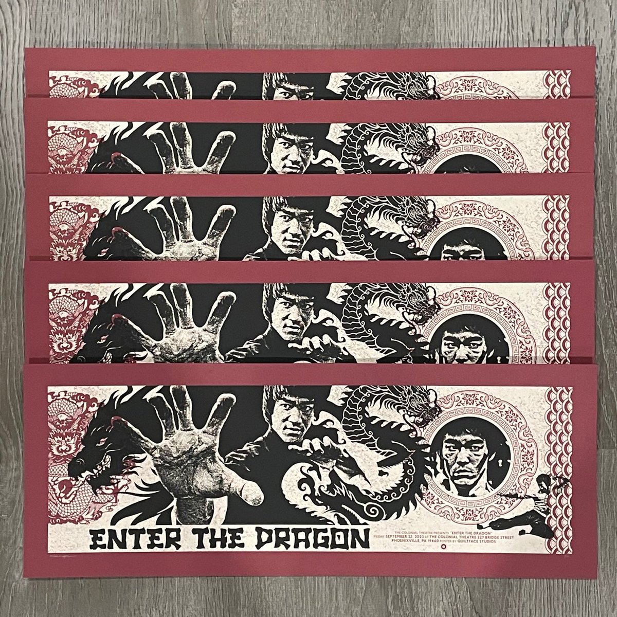 Shiny vs. Not Shiny. What a difference paper stock makes.