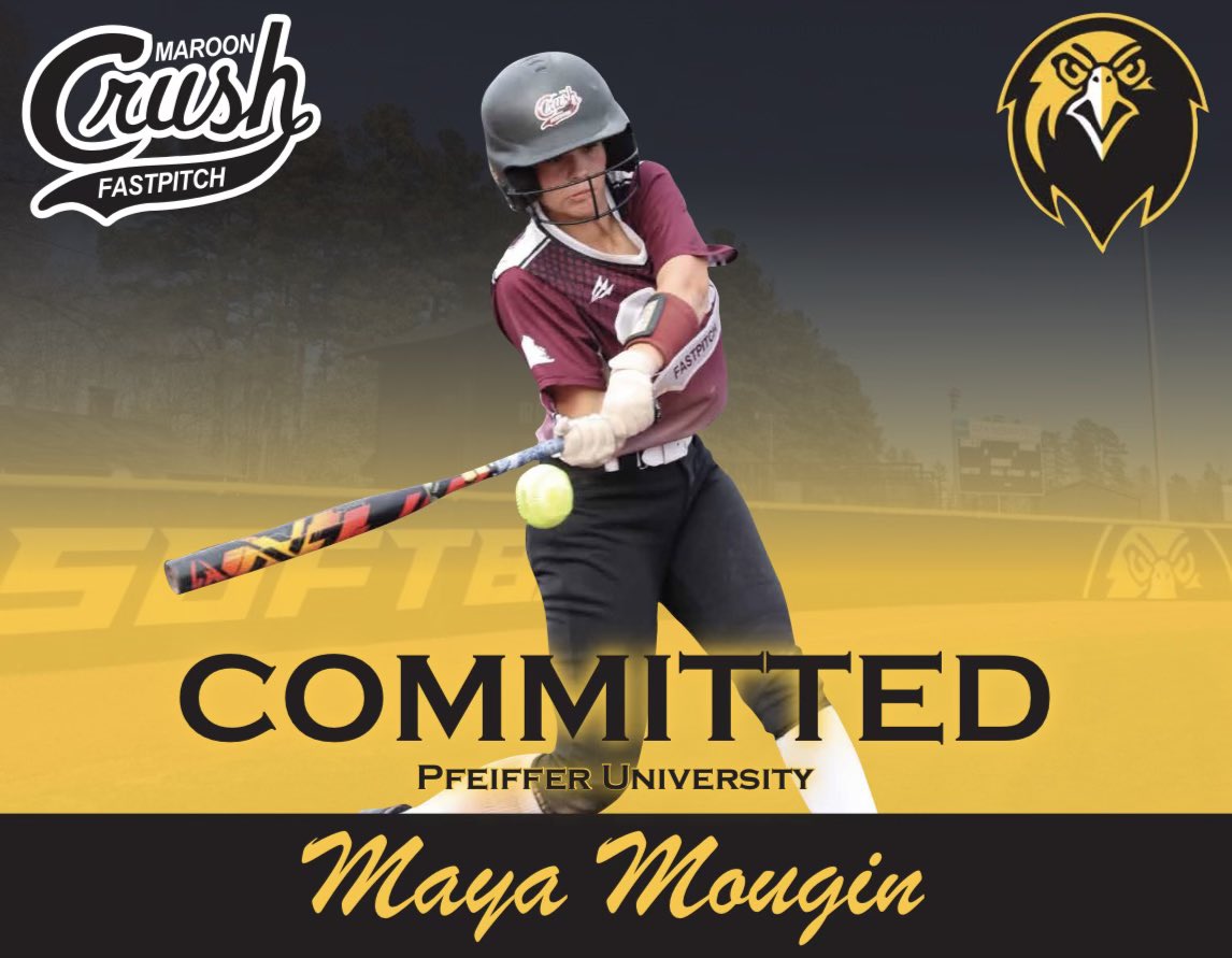 marooncrush07's tweet photo. We are so happy for you @MayaMougin2025!   Pfeiffer is getting a great player but an even better person!
  @PfeifferSball @paindawg45 https://t.co/UhZy9uwu8V