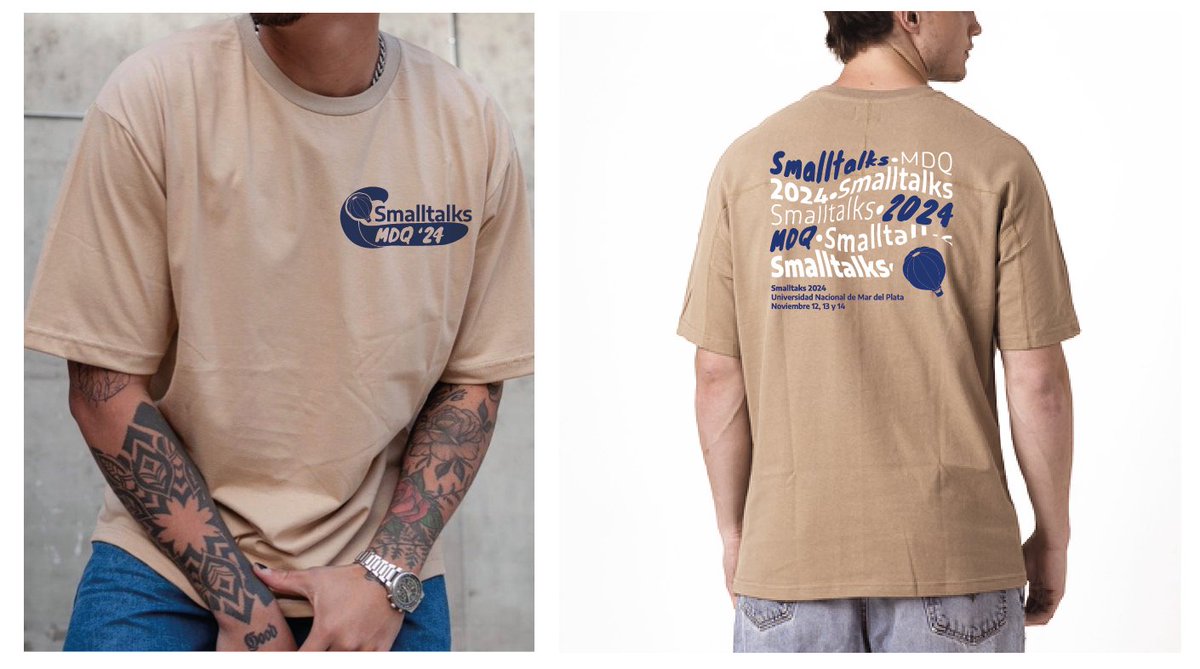 #Smalltalks2024 is approaching!
November 13th to 15th in Mar del Plata
-Register for attendance forms.gle/yrizGZ9VnGpRtj…
-Submit your talk proposal forms.gle/zAXhbcpk9126wu…
-Donate to get the exclusive conference T-Shirt smalltalks2024.fast.org.ar/donations
-Learn more smalltalks2024.fast.org.ar