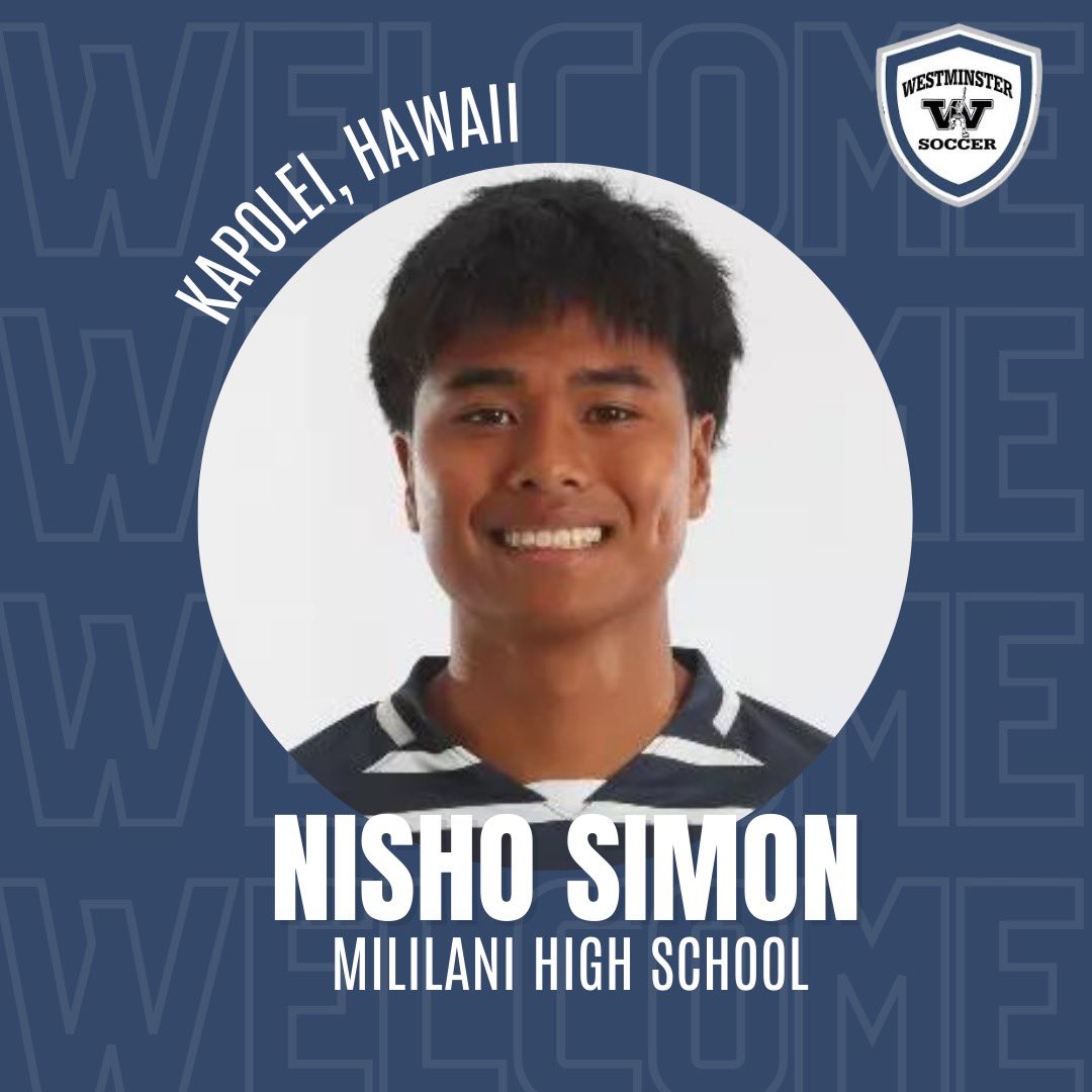 We are excited to welcome 
Nisho Simon to the Titan Family!

Nisho is from Kapolei, Hawaii graduating from Mililani High School. He will be a Business Administration major this fall. 

WELCOME NISHO 💙🤍⚽️⚔️🚾