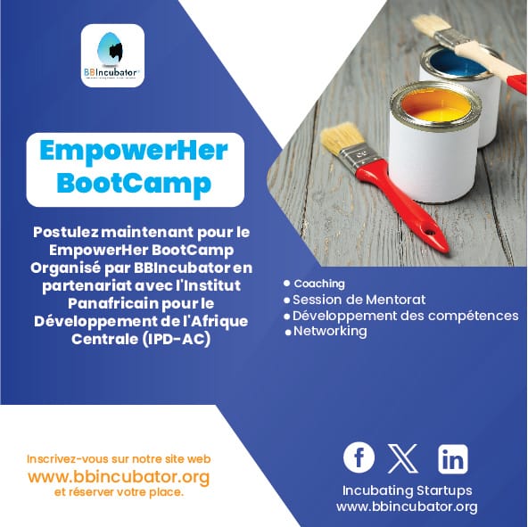 Une opportunité idéale pour vous ! ✨🚨

Vous êtes une femme ??

Le projet #EmpowerHerBootcamp organisé par <a href="/BBisonIncubator/">Boris Bison Youth Empowerment Business Incubator</a> en partenariat avec Institut panafricain pour le developpement - ipd ac  est à votre portée. 

Postulez maintenan👇🏾👇🏾

docs.google.com/forms/d/1YW5kr…