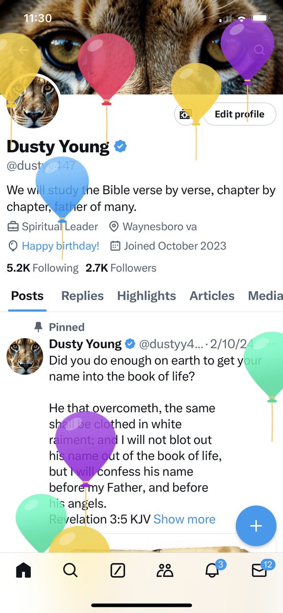 dustyy447's tweet photo. Today is my birthday 🥳 https://t.co/20mlxa8ZYL