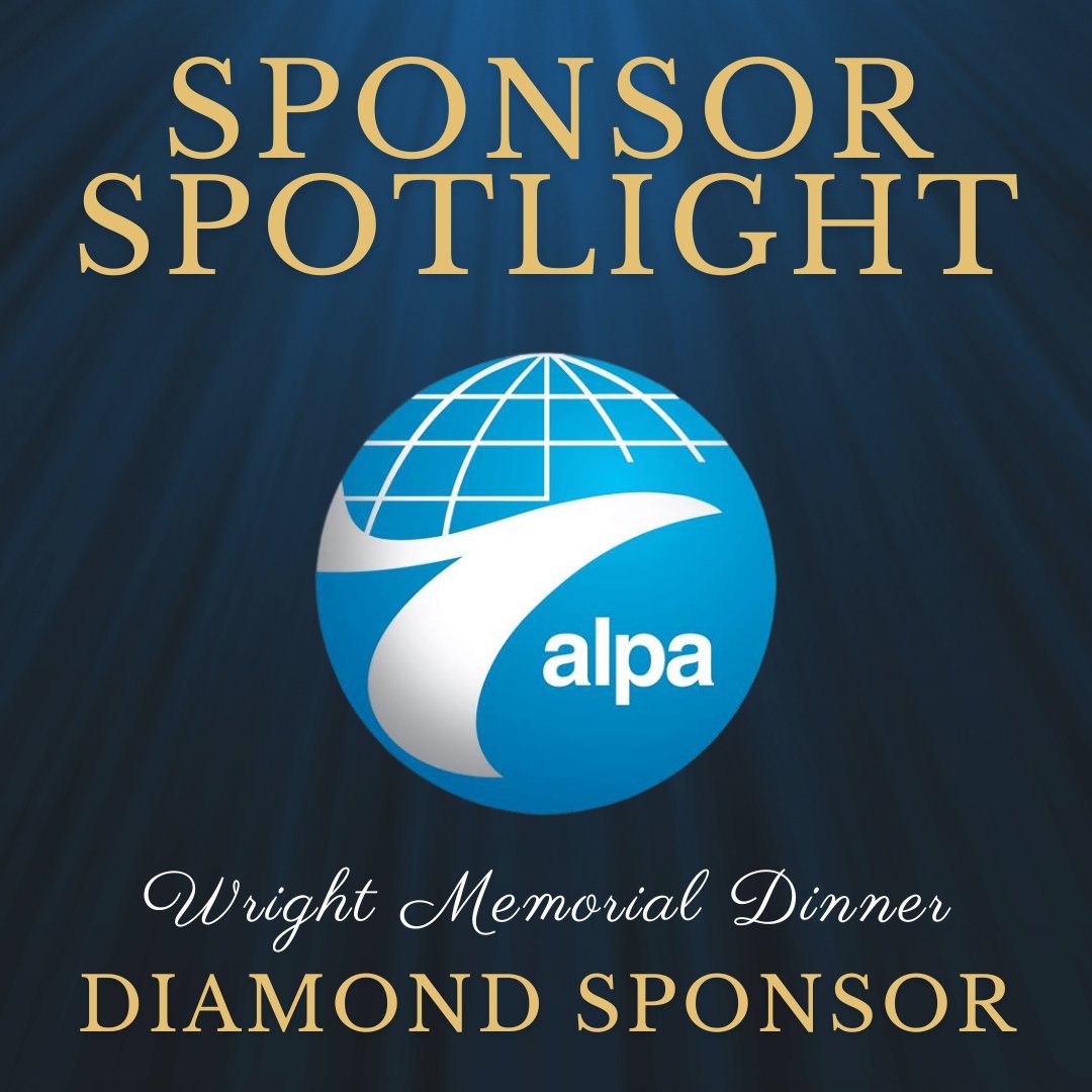 Thank you, <a href="/ALPAPilots/">Air Line Pilots Association</a>, for supporting the 76th Annual Wright Memorial Dinner as a Diamond Sponsor  💎

Interested in joining us for one of aviation's biggest celebrations on December 13, 2024?  Registration and sponsorship information available here ➡️ aeroclub.org/76th-annual-wr…
