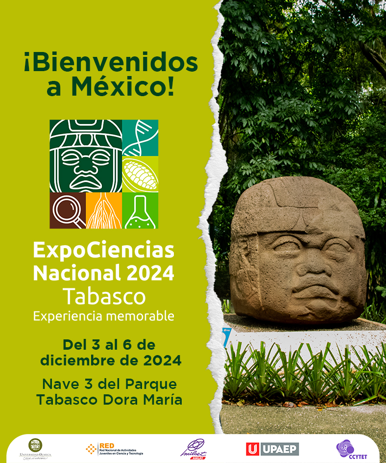 OCV_Tabasco's tweet photo. Somos sede de #ExpoCiencias Nacional 2024 Tabasco

De los eventos más importantes de ciencia y tecnología de México, se reunirán mas de 2,000 participantes.

Los esperamos en #Tabasco del 3 al 6 de diciembre

#TabascoMemorable #VíveloEsTabasco #LaOCVTeAyuda 

@UOlmeca https://t.co/zgIh6E0wbf
