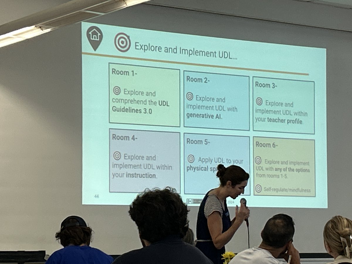Drummeranthony's tweet photo. We are having a blast at our first day of our Inclusive Practices in the Arts Professional Development!  Thank you to Mildred Ave K8 School Visual Art Educator and Author Liz Loya for presenting Universal Design for Learning 3.0 in the Arts! #BPSARts4All @BPSiCreate https://t.co/zcbmQchYbR