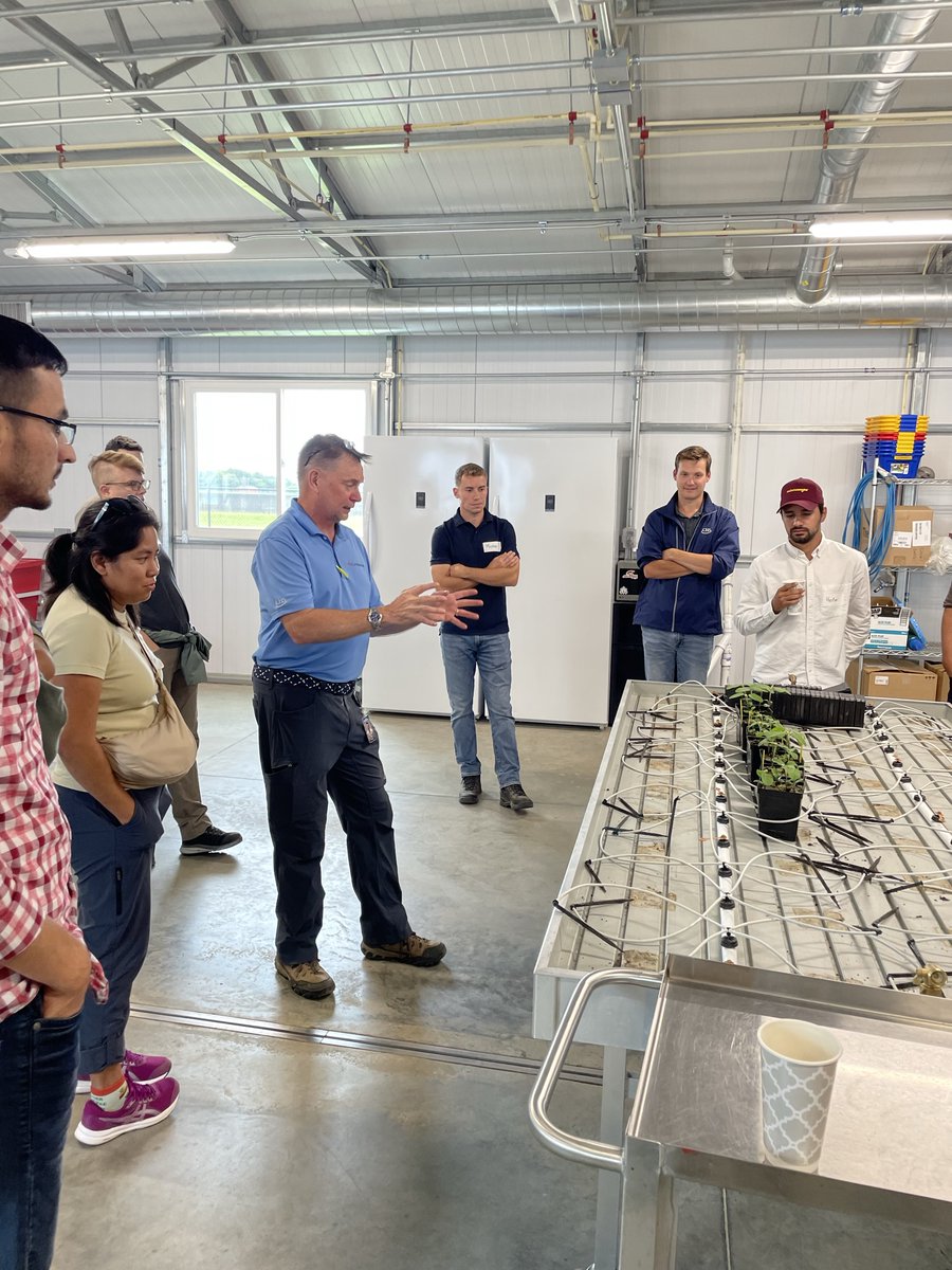 Last week SRC members toured 3 sites in MN related to soy production and utilization. Many thanks to Keith and Brian Schrader (fam. farm), Jordan Atchison of Puris, and Blake Murnan of CHS! Networking and connections to the bigger picture of MN ag are the goals of these tours!
