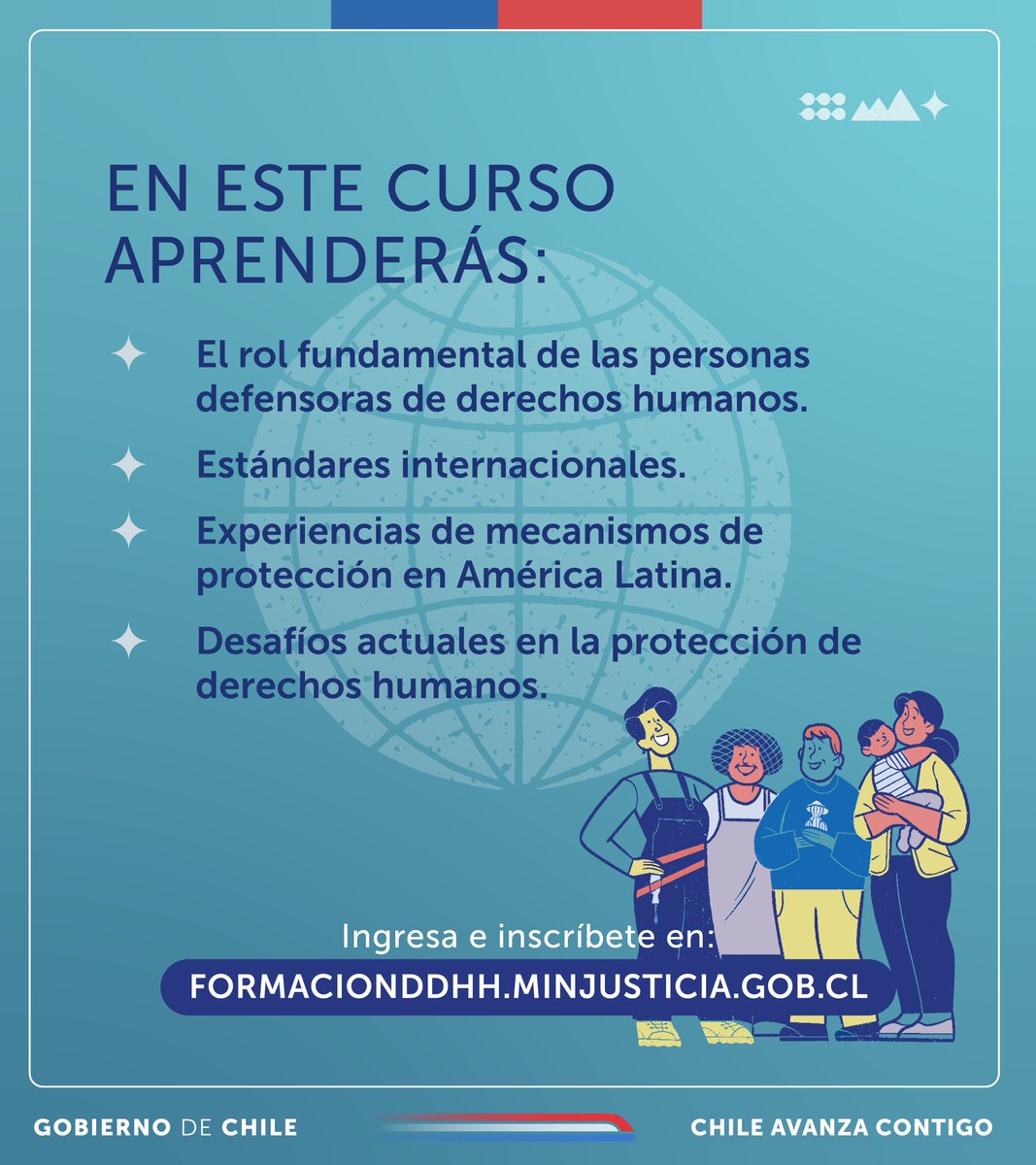 Avanzando en cumplir con los compromisos del #AcuerdodeEscazú ✅

Hoy lanzamos el curso virtual dirigido a funcionarias y funcionarios públicos sobre la "Protección de Personas Defensoras de Derechos Humanos". 

🖥️ Este curso es fundamental para entender la importancia de la