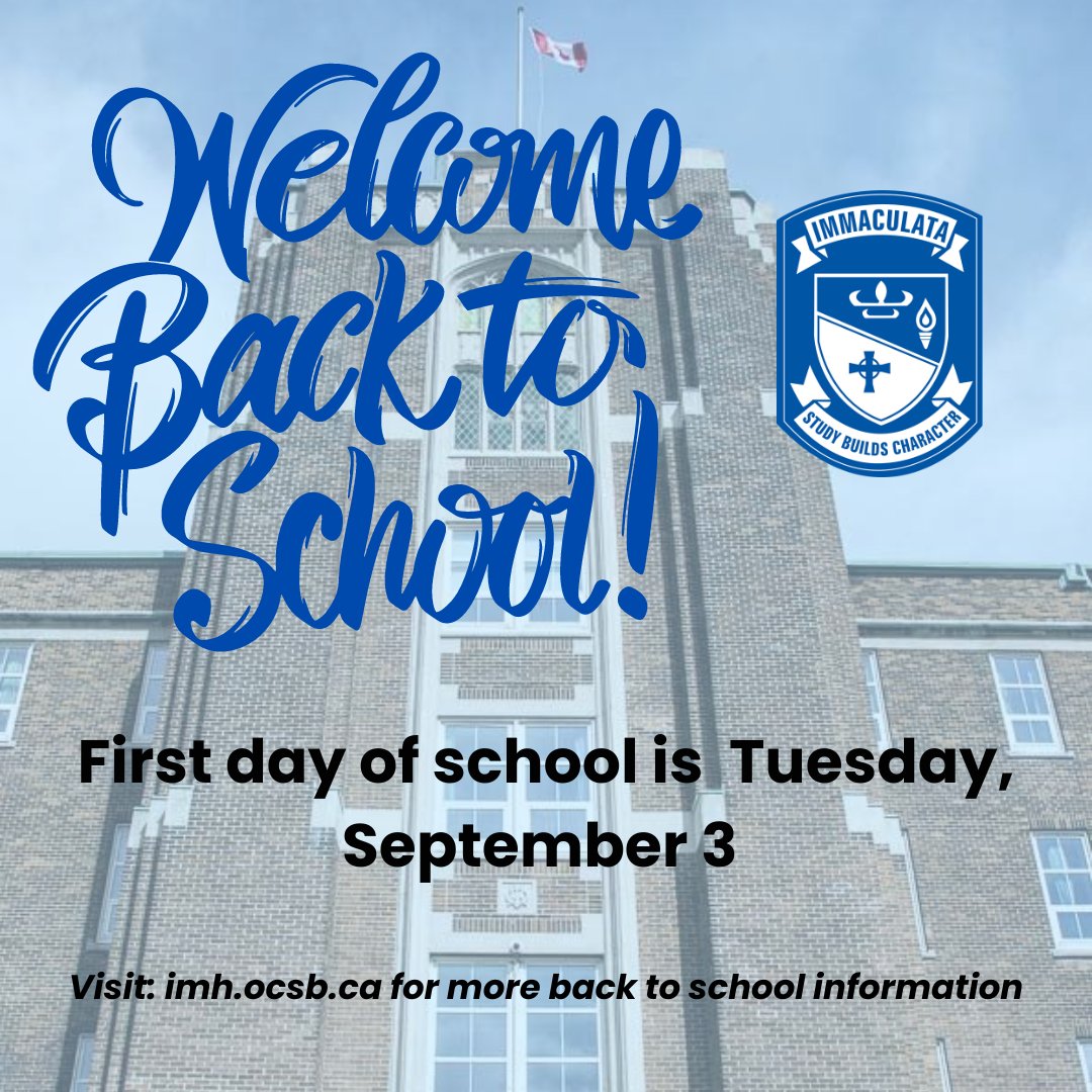 Immaculata High School tweet media