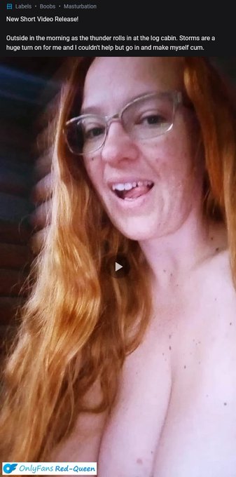 Today's @OnlyFans Post  https://t.co/7Jy9u860wt  New Short Video Release!    Outside in the morning as<a class="tags" href="/tag/onlyfans">@onlyfans</a><a href="/tag/porn"class="tags"><span>#porn</span></a><a href="/tag/redhead"class="tags"><span>#redhead</span></a><a href="/tag/ginger"class="tags"><span>#ginger</span></a><a href="/tag/bigboobs"class="tags"><span>#bigboobs</span></a><a href="/tag/pornhub"class="tags"><span>#pornhub</span></a><a href="/tag/xxx"class="tags"><span>#xxx</span></a>