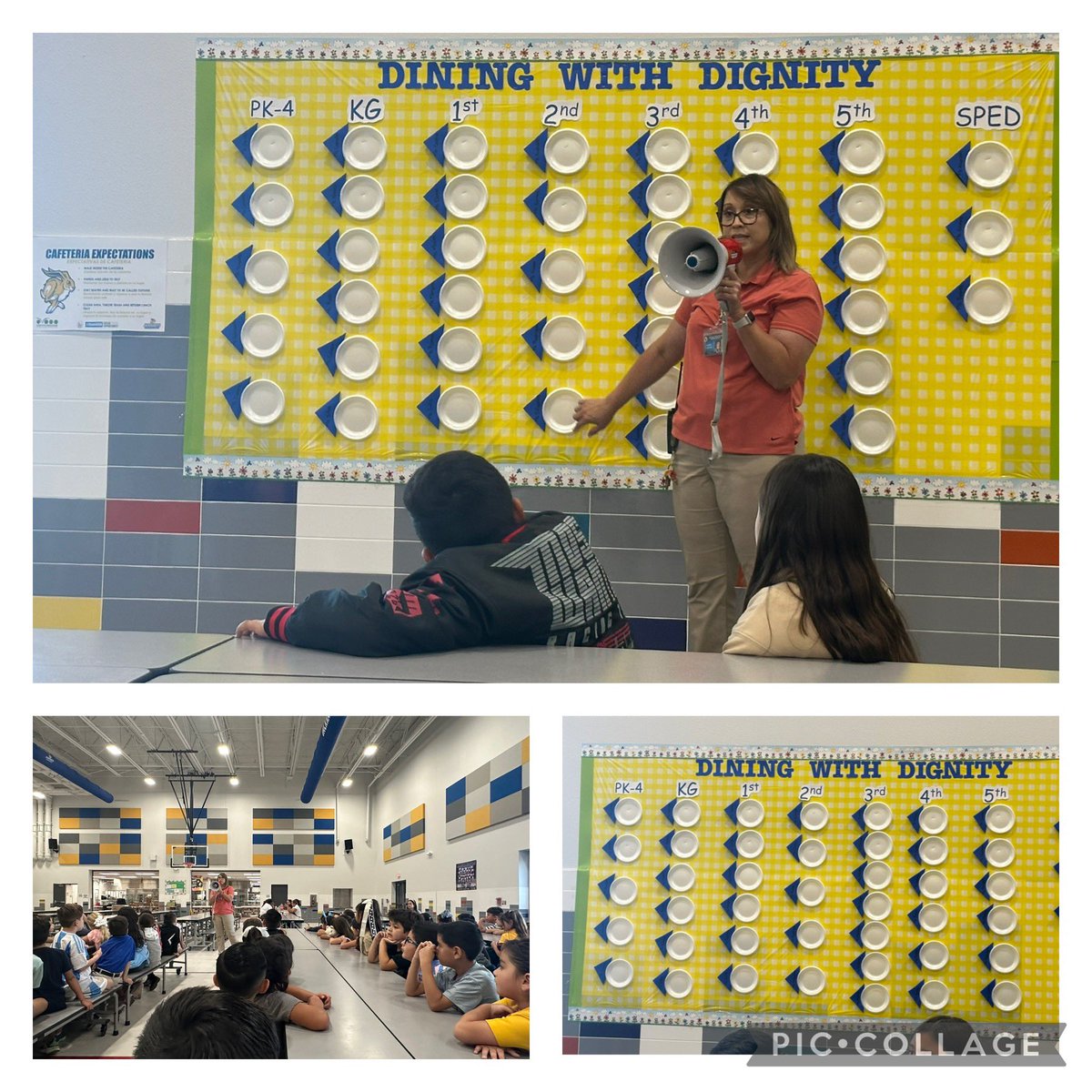 Always looking forward to breaking bread with our peers! Our class can’t wait to Dine with Dignity! #TeamSISD #CBNE #ALLIN