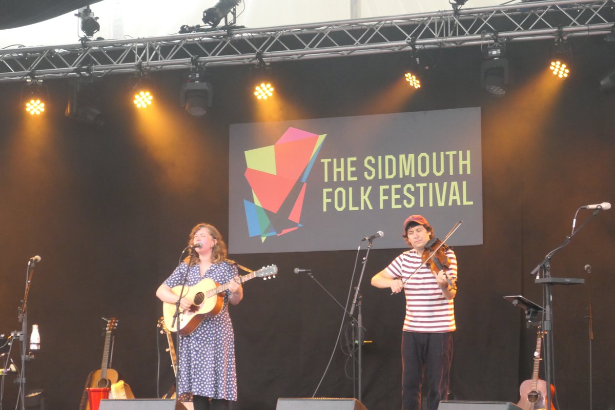 kwetterrob's tweet photo. Monday 5th August
@sidmouthfolk The Ham with Daphne's Flight and Alden&amp;Patterson, in the afternoon Ryan Young and  Catrin Finch &amp; Aoife Ni Bhriain https://t.co/DhTi2gVJ1o