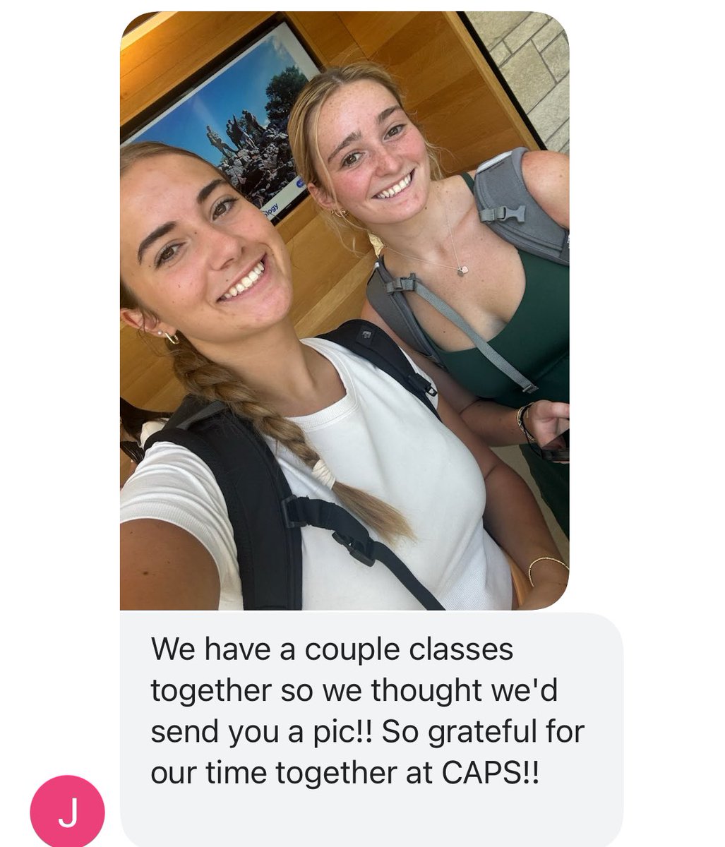 Blue Valley CAPS Teacher Ed (@wevegotclass) on Twitter photo Loved getting this message from two <a href="/wevegotclass/">Blue Valley CAPS Teacher Ed</a> alumni on their first day of class at KU! 🍎 Loved getting this message from two <a href="/wevegotclass/">Blue Valley CAPS Teacher Ed</a> alumni on their first day of class at KU! 🍎