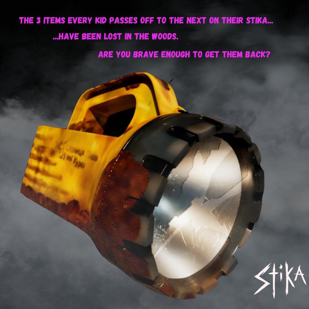 StikatheGame's tweet photo. In Stika, you start the game noticing something has gone quite wrong: there are 3 critical items that every kid needs during their stika (night watch) that have gone missing.
#StikaTheGame #IndieGameMagic #HorrorGaming #IndieDev #UkrainianFolklore #GamingCommunity #IndieHorror https://t.co/myqWYLR6bg