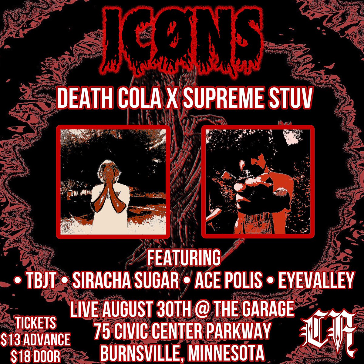 OFFICIALICONS_'s tweet photo. PULL UP TO BURNSVILLE MN THIS FRIDAY ‼️🗣️ https://t.co/TUuWYsAykR https://t.co/zxiU7Aahyz