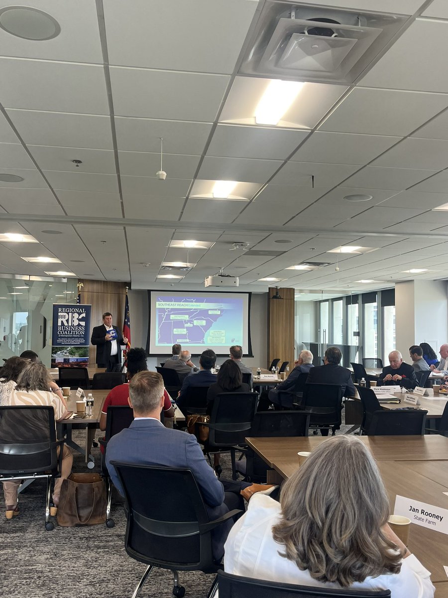 RBCATL's tweet photo. Thank you to Lee Beckmann with the @GaPorts for the incredible presentation to our board last week- we appreciate you being with us! 
And thank you to the @CobbChamber for hosting https://t.co/pyD1oMnIMp