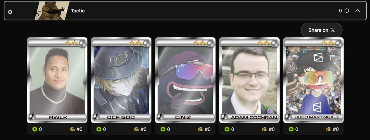 0xTactic's tweet image. Just picked a 2-star gang lets see how far they can go