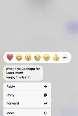 FaceTime session anyone 🍑💦